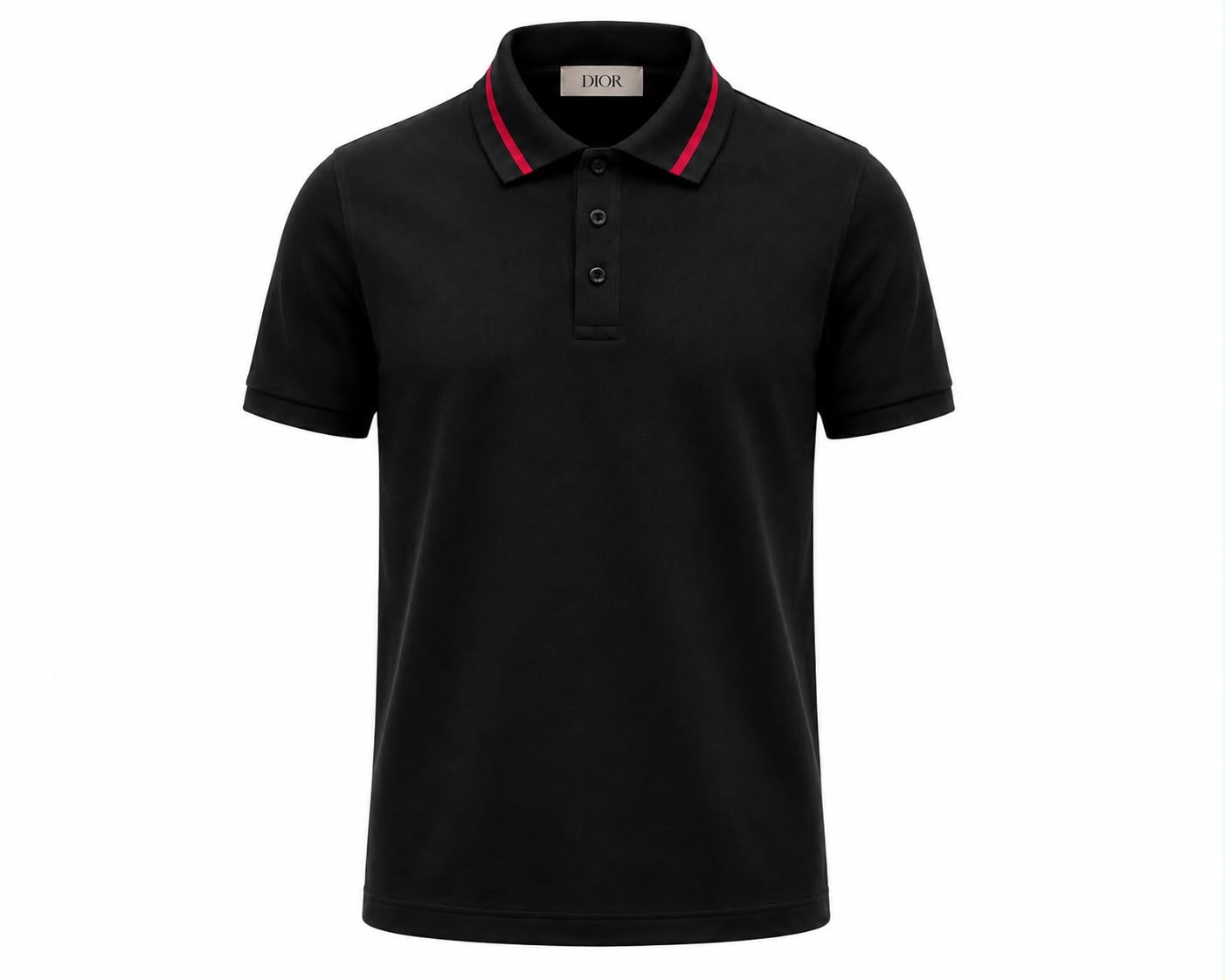 Dior-Black Polo Shirt