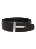 TOM FORD - Reversible Strap with Brand Logo Buckle