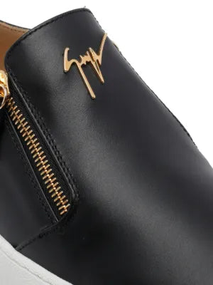 Giuseppe Zanotti 'Gz-Cup' Zipper Leather Sneaker