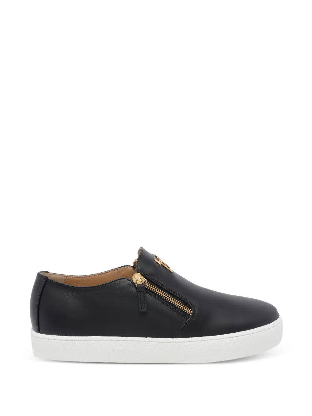 Giuseppe Zanotti 'Gz-Cup' Zipper Leather Sneaker
