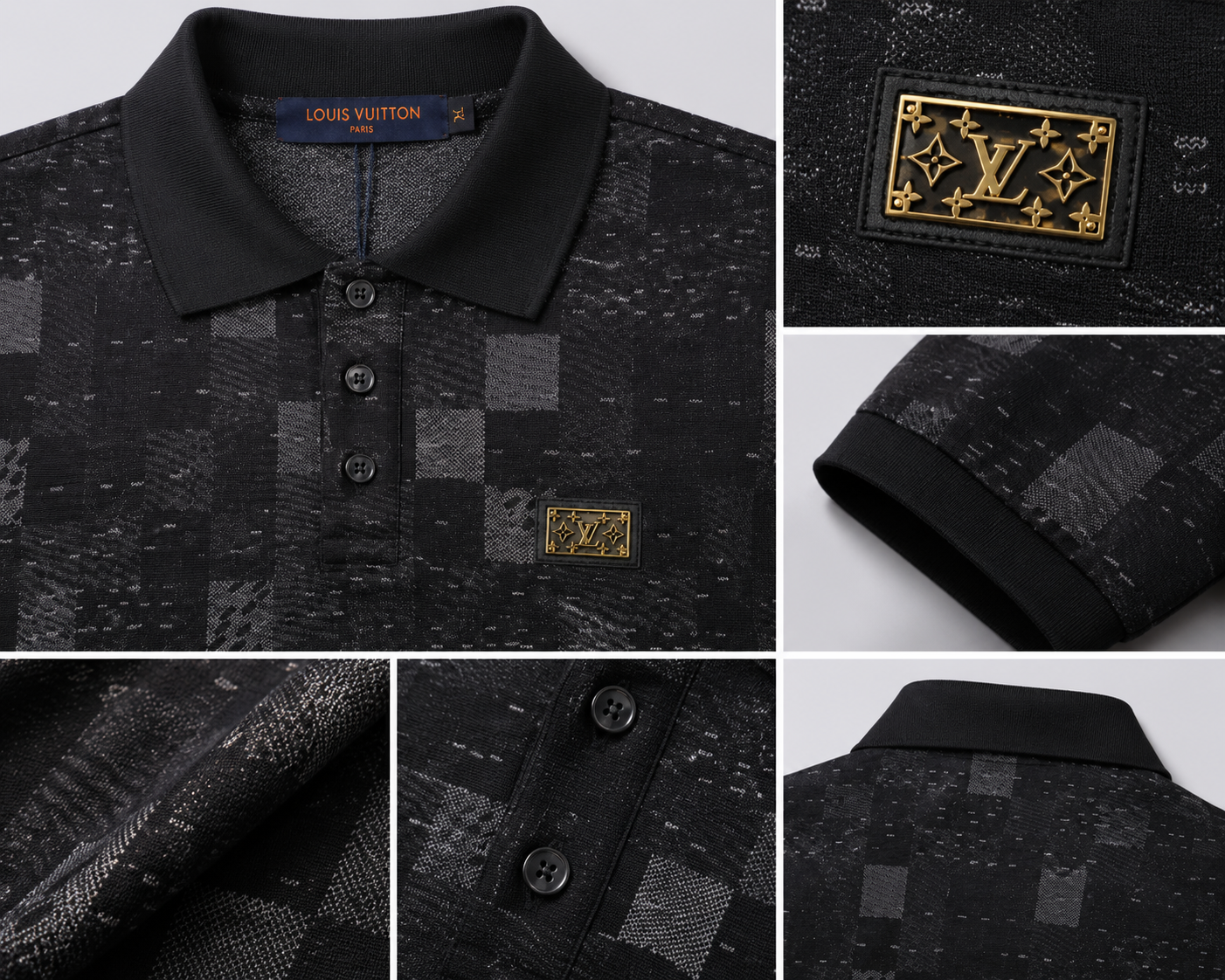 1V - Jacquard Polo
