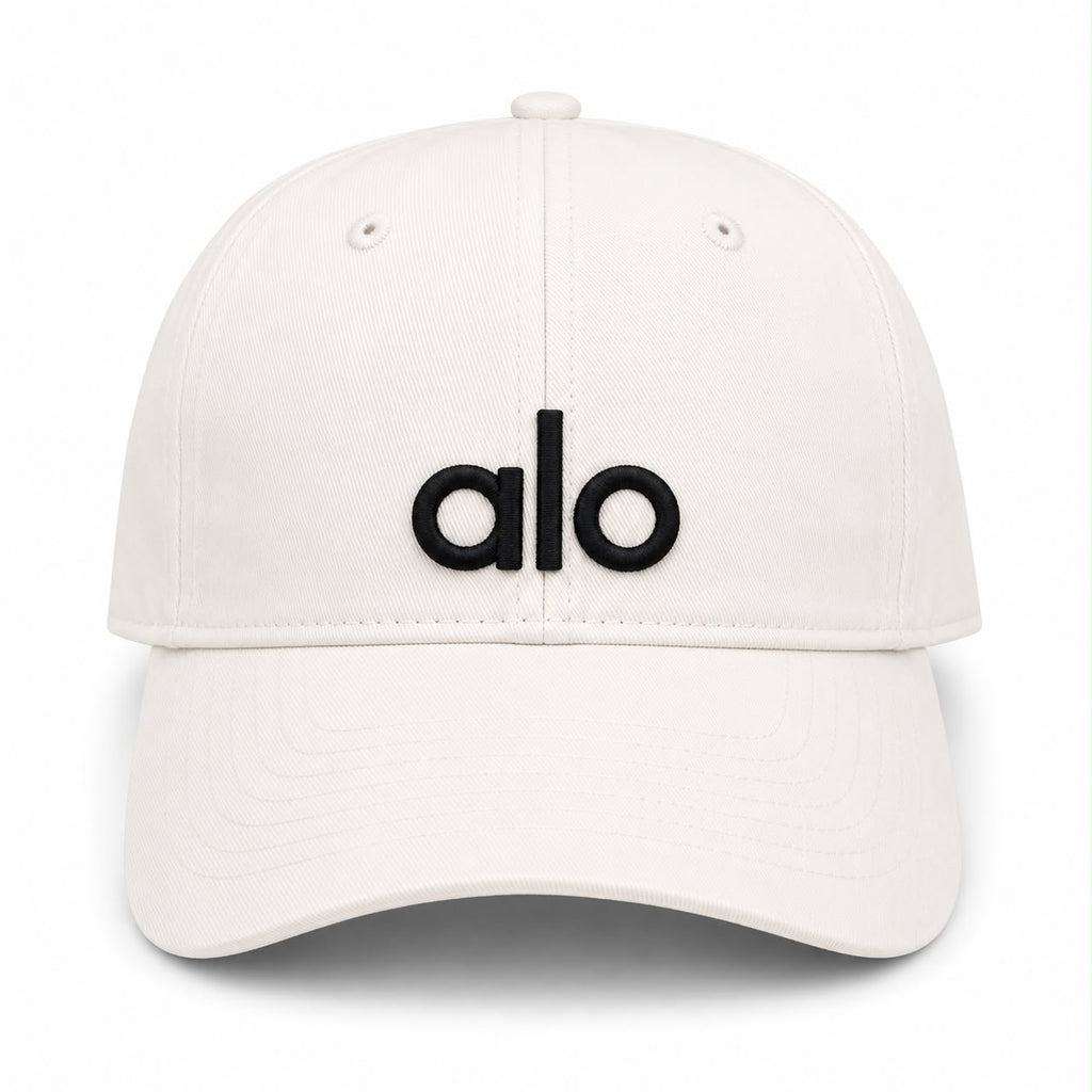 Alo Logo Cap – White
