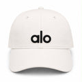 Alo Logo Cap – White
