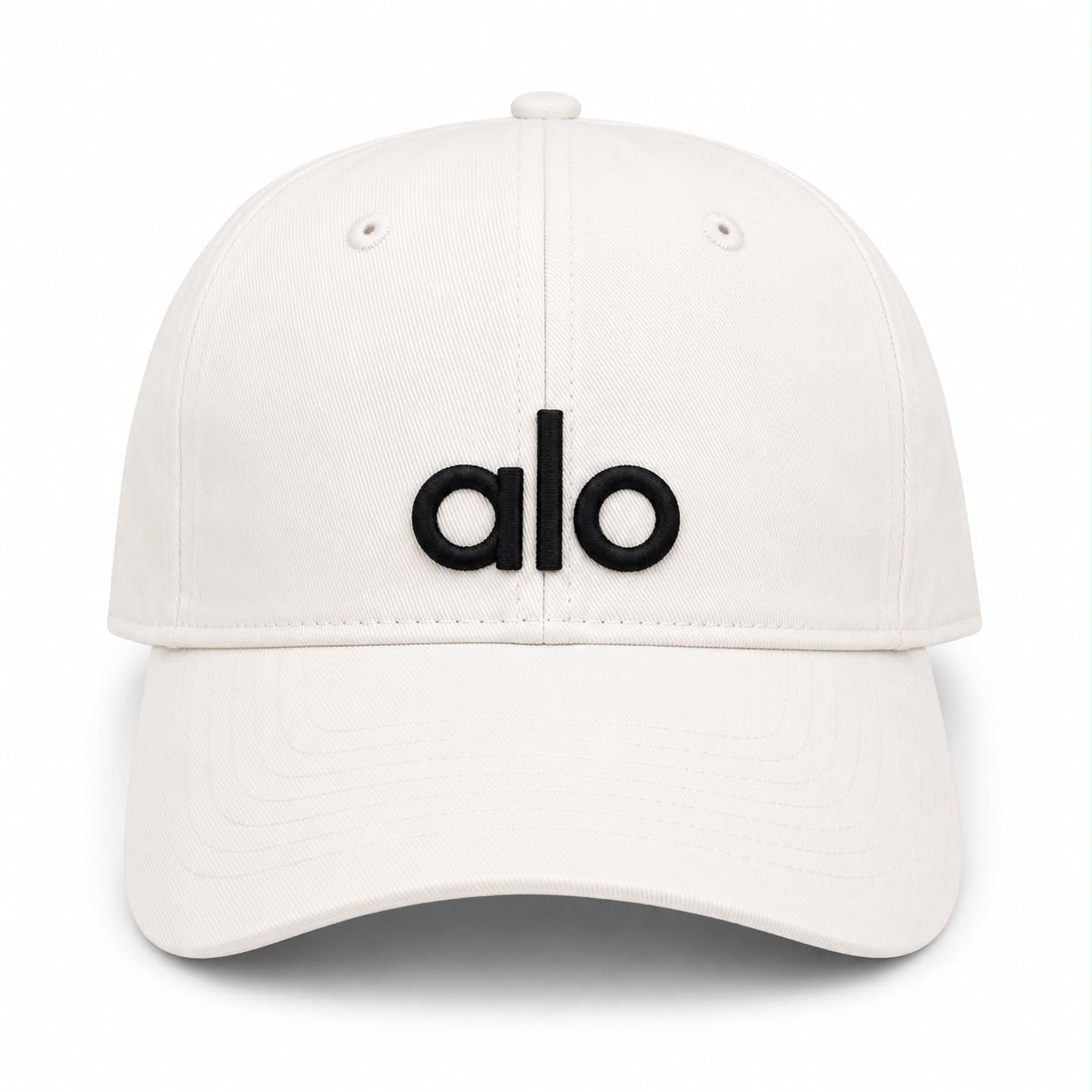 Alo Logo Cap – White