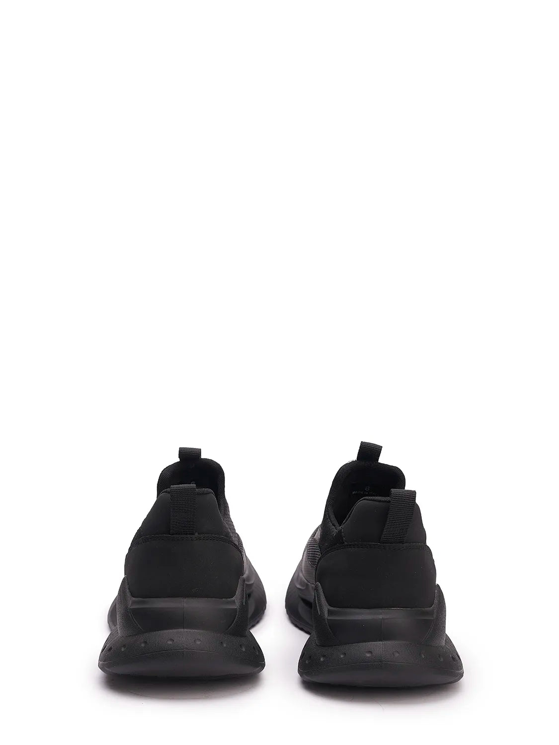 Moncler Black Slip-On Sneakers with Chunky Sole