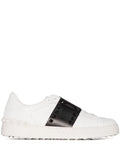 Valentino - Rocksted leather sneakers