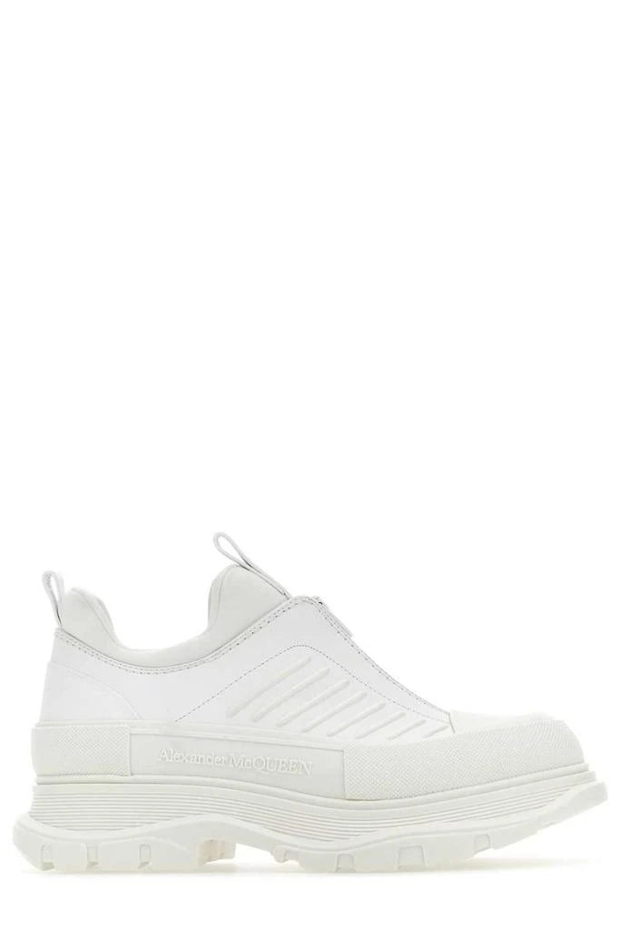 Alexander McQueen Chunky-Sole Zip-Up Sneakers