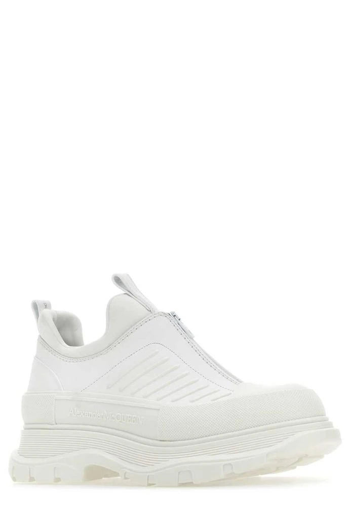 Alexander McQueen Chunky-Sole Zip-Up Sneakers