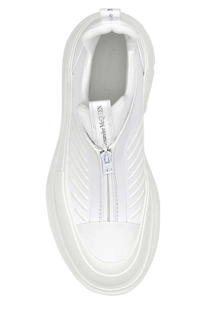 Alexander McQueen Chunky-Sole Zip-Up Sneakers