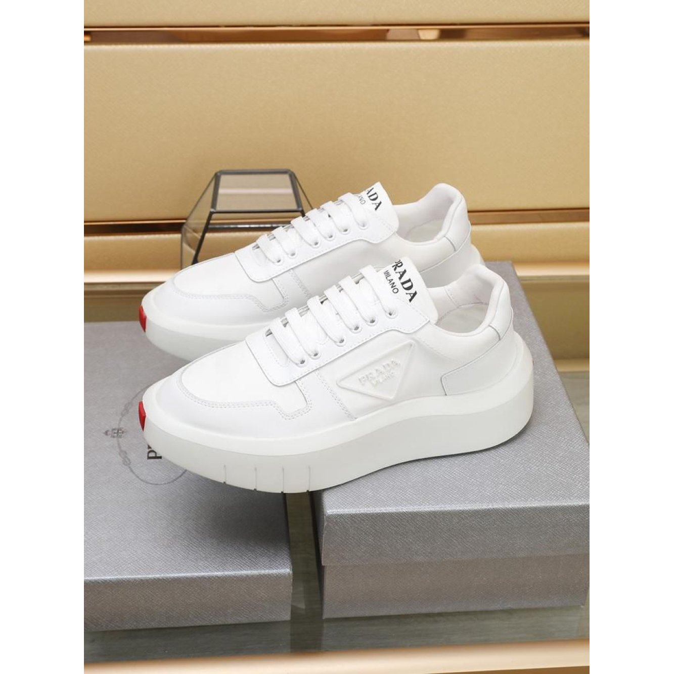 Prada White Sneakers