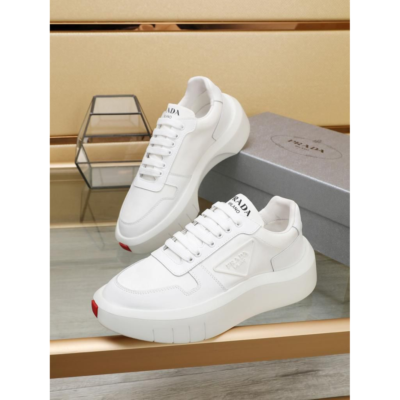 Prada White Sneakers