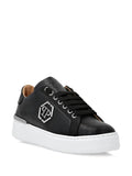 Philipp Plein
Monogram-patterned, open-neck sneakers