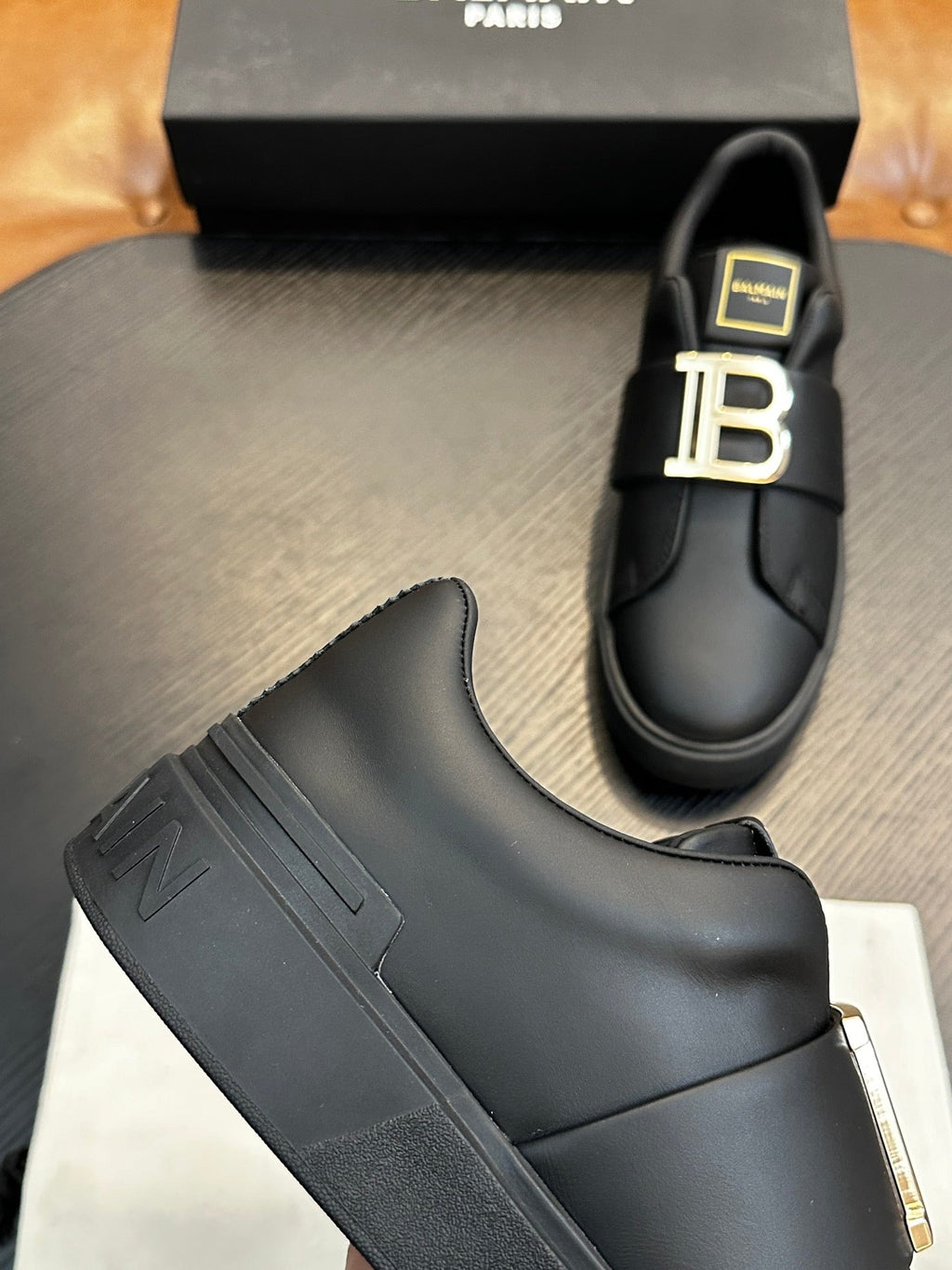 Balmain premium Black Sneakers