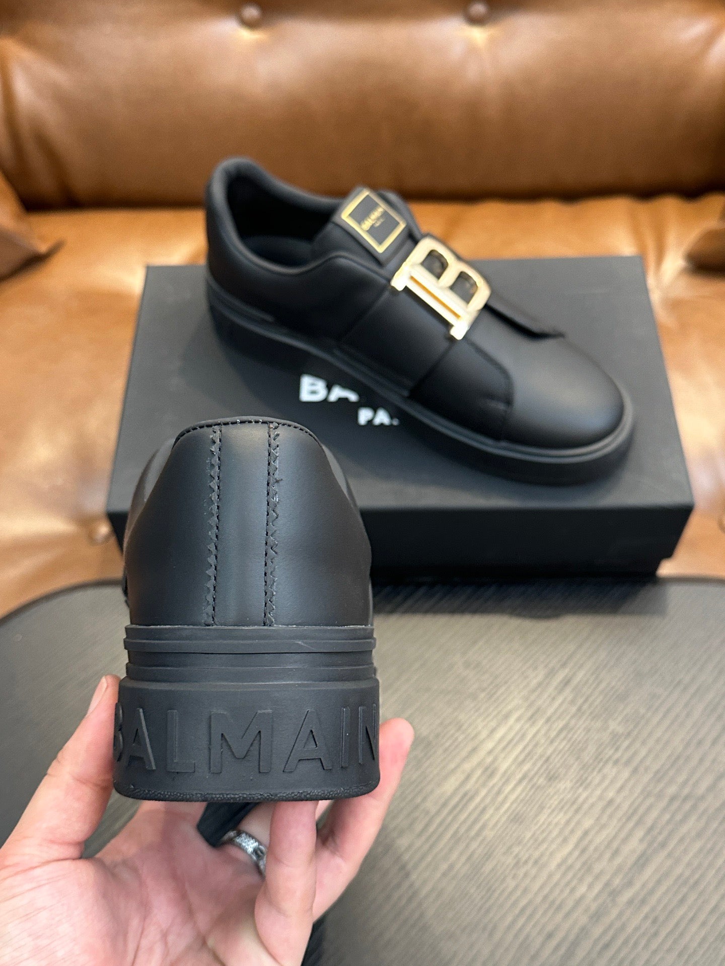 Balmain premium Black Sneakers