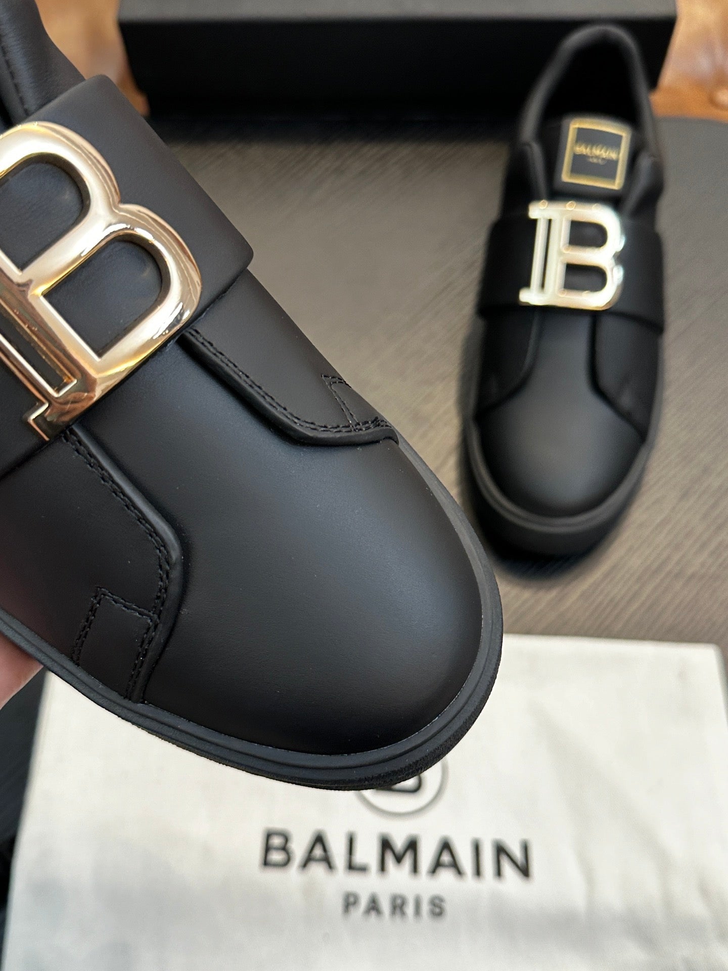Balmain premium Black Sneakers