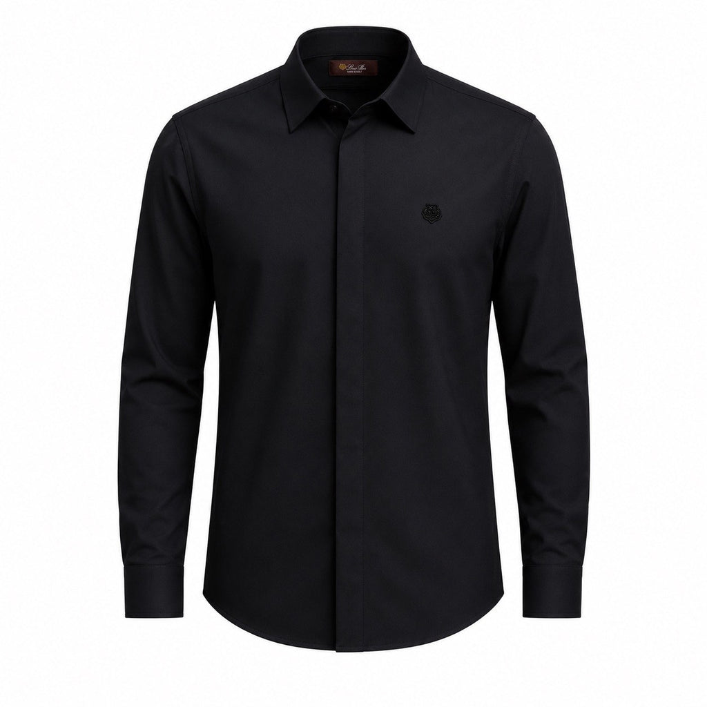 Loro Piana Marsellia Black Shirt