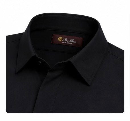 Loro Piana Marsellia Black Shirt