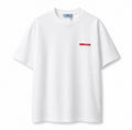 PRADA Milano White oversized  Logo T-Shirt
