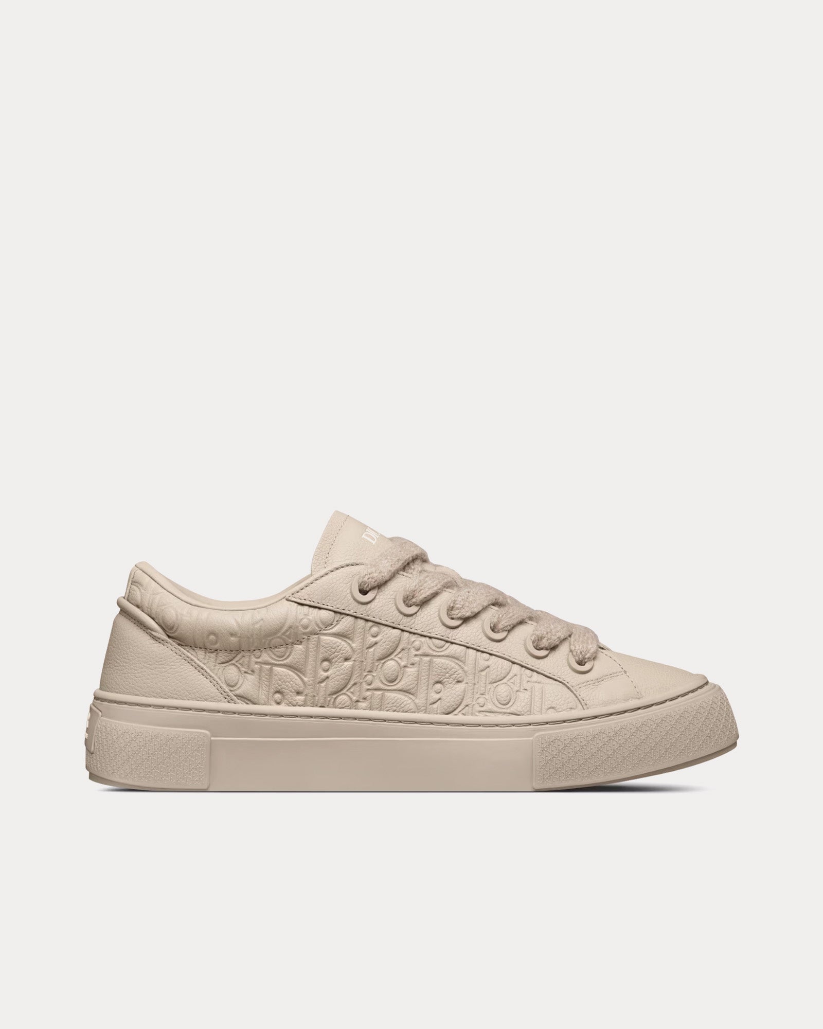 Dior - B33 Beige Grained Calfskin and Beige