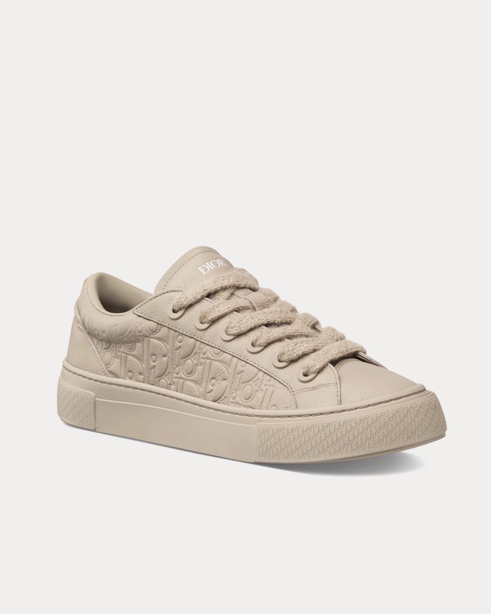Dior - B33 Beige Grained Calfskin and Beige