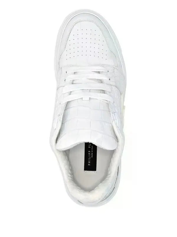 PHILIPP PLEIN 
Hexagon Lo-Top Sneakers