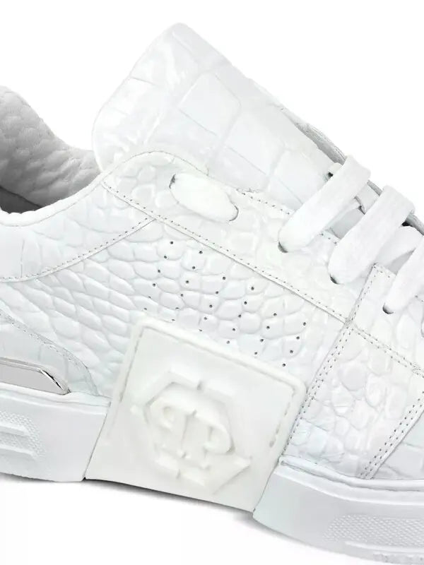 PHILIPP PLEIN 
Hexagon Lo-Top Sneakers