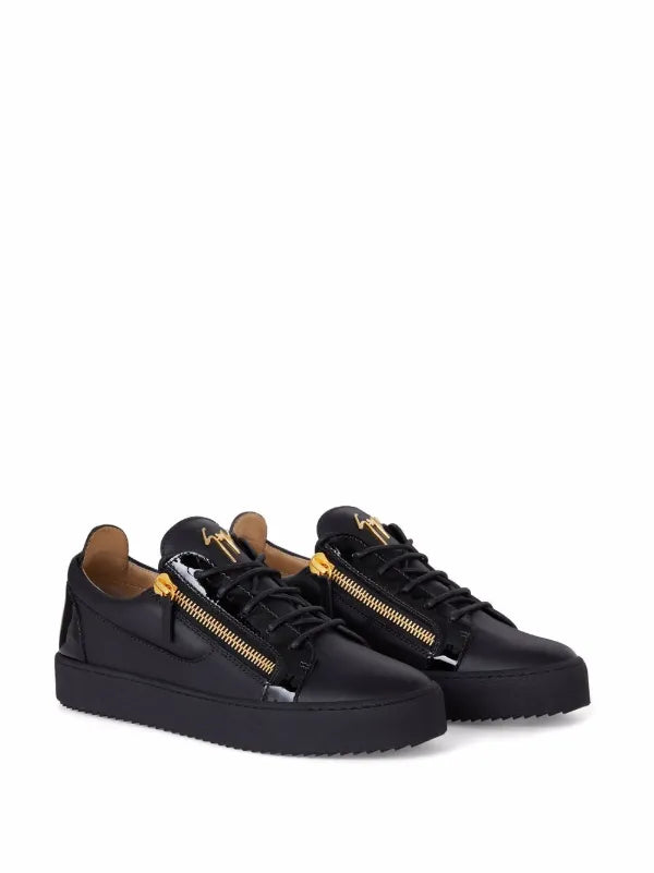 Giuseppe Zanotti
'Franky' double zip and collarless sneakers