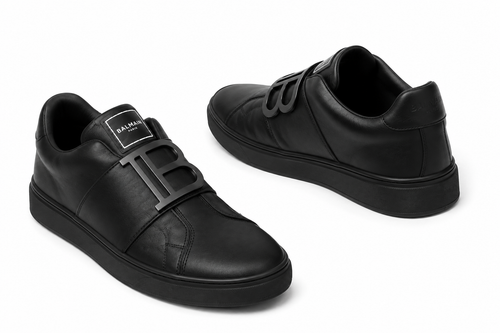 Balmain B-Strap Sneakers – Black Edition