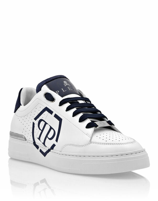 Philipp Plein
'Hexagon' leather sneakers