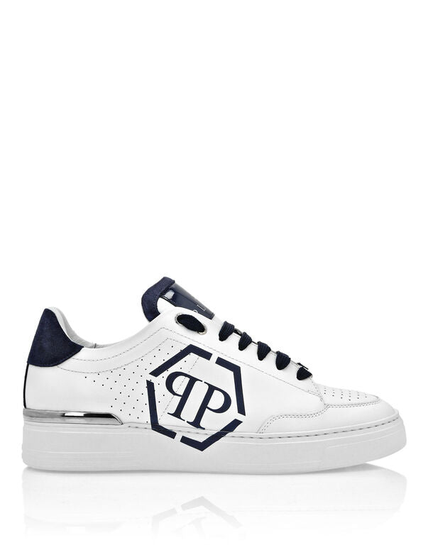 Philipp Plein
'Hexagon' leather sneakers