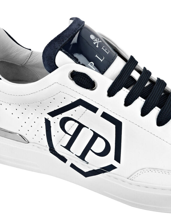 Philipp Plein
'Hexagon' leather sneakers