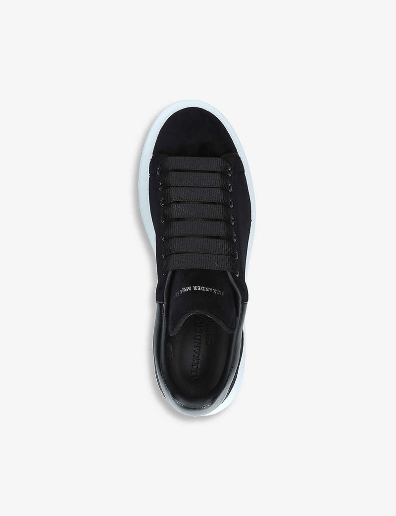 ALEXANDER MCQUEEN

Leather And Velvet Platform Trainers