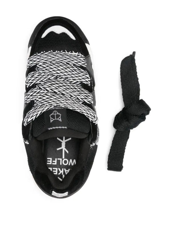 NAKED WOLFE
Leather platform sneakers