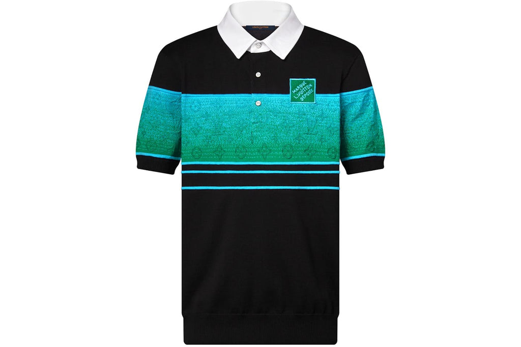 Louis Vuitton Iridescent Jacquard Short-Sleeved Polo
Multicolor