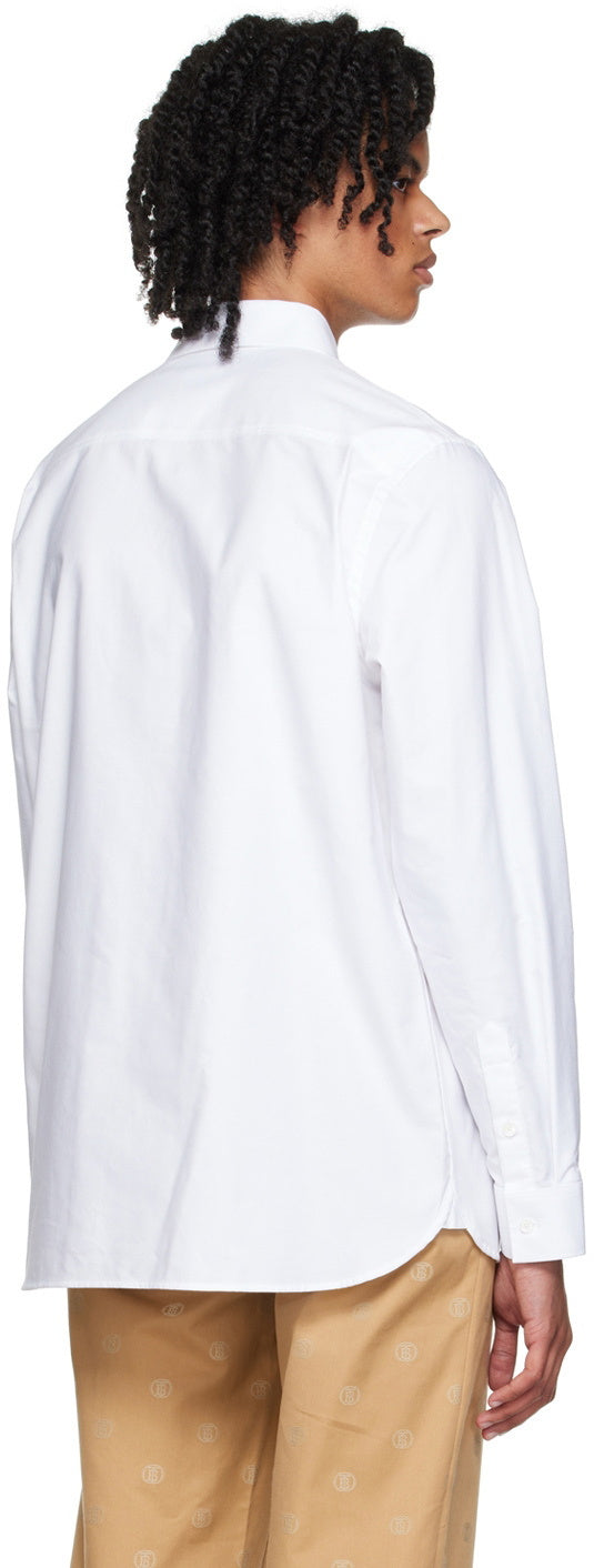 Burberry White Trafford Shirt