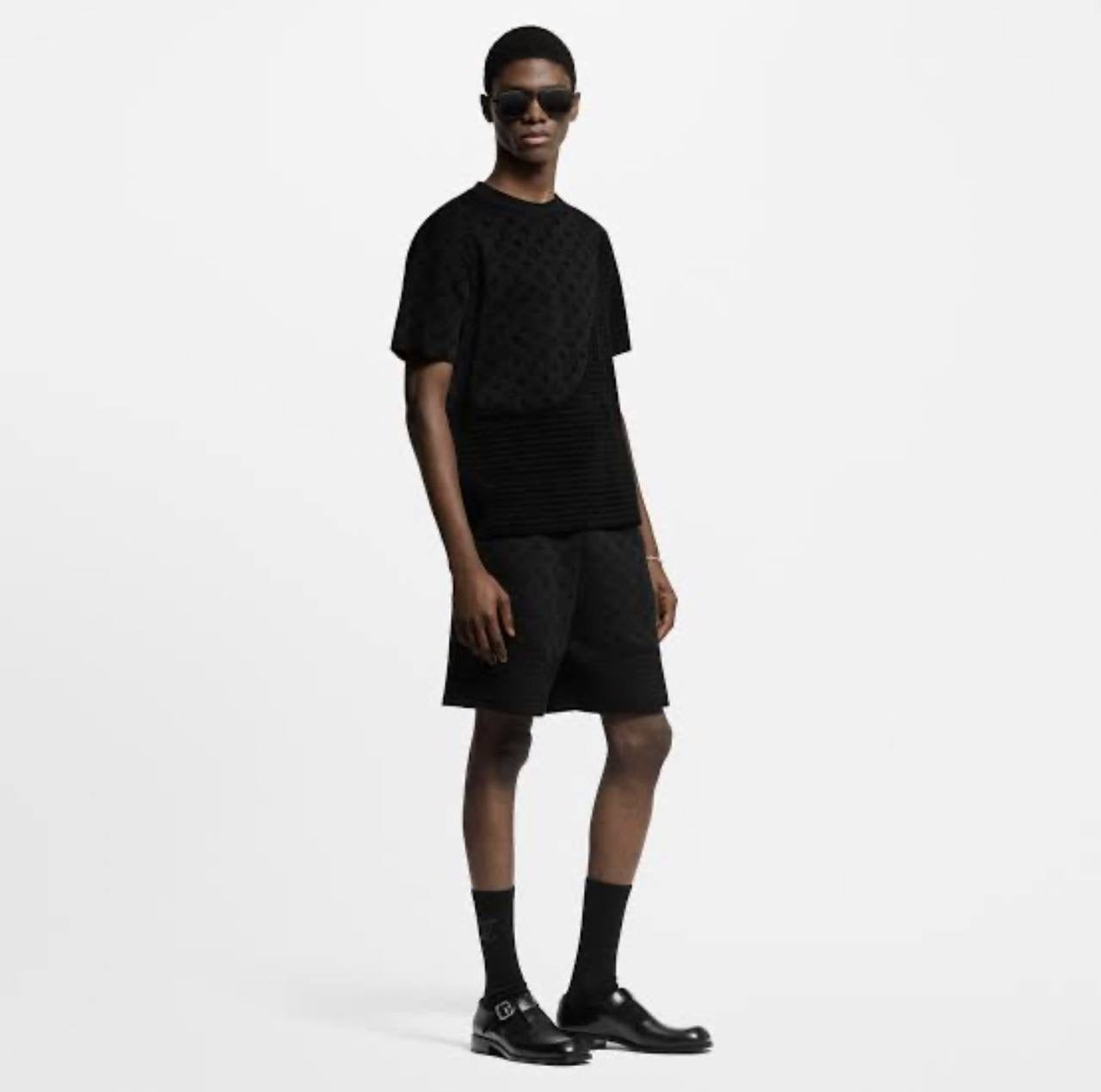 LOUIS VUITTON - Black Graphic Jacquard Co-ord Set