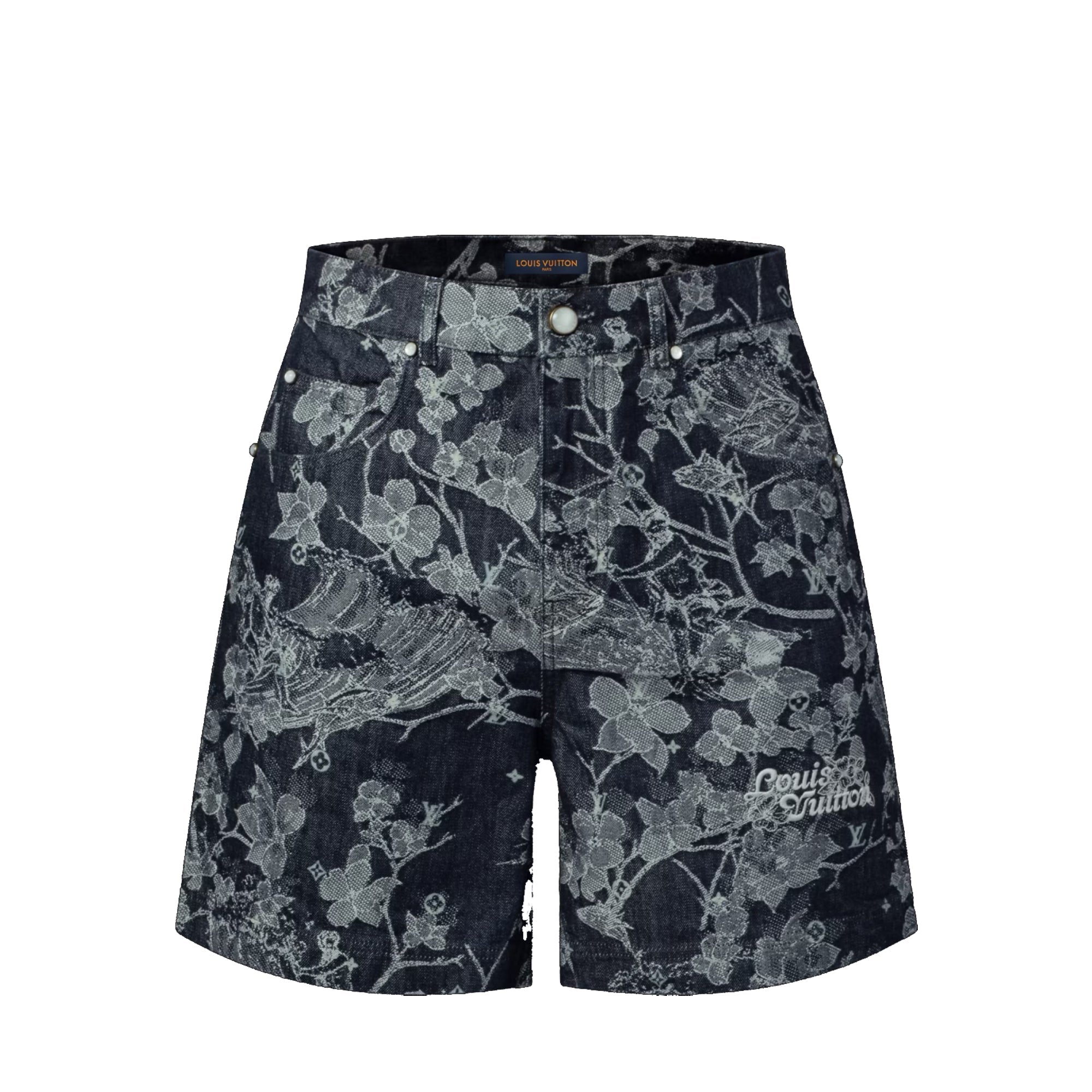 Louis Vuitton Jacquard Denim Full Set (Top + Bottom)