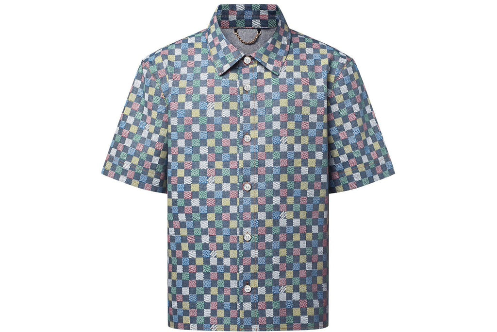 Damier Chambray Outfit set 
Multicolor