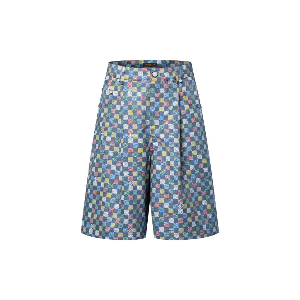Damier Chambray Outfit set 
Multicolor