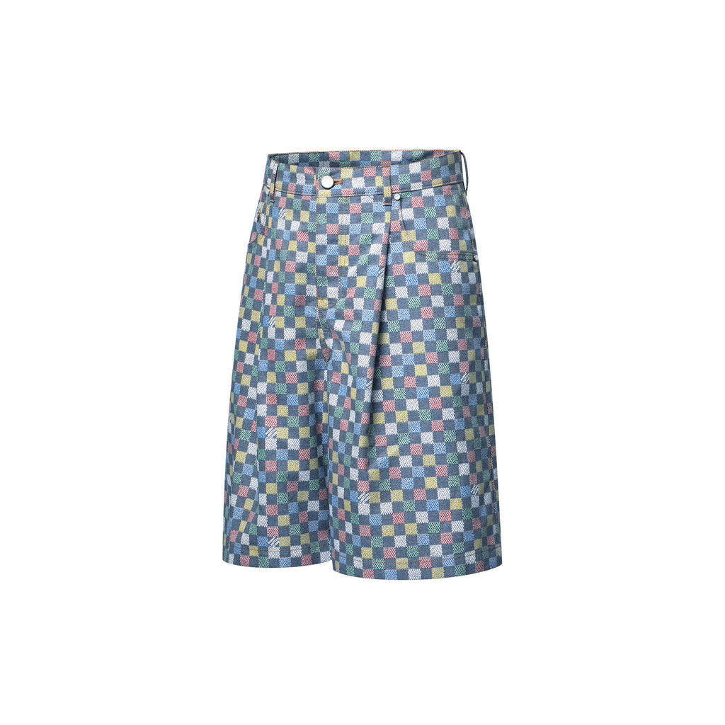 Damier Chambray Outfit set 
Multicolor