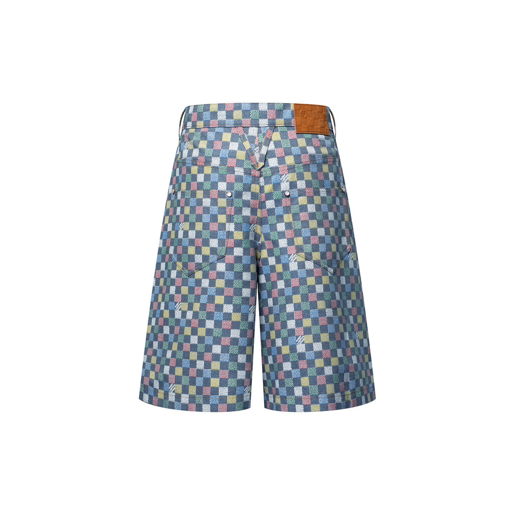 Damier Chambray Outfit set 
Multicolor