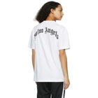 Palm Angels White Croco T-Shirt