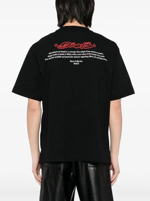 OFF-WHITE 
Script Outline Skate T-Shirt