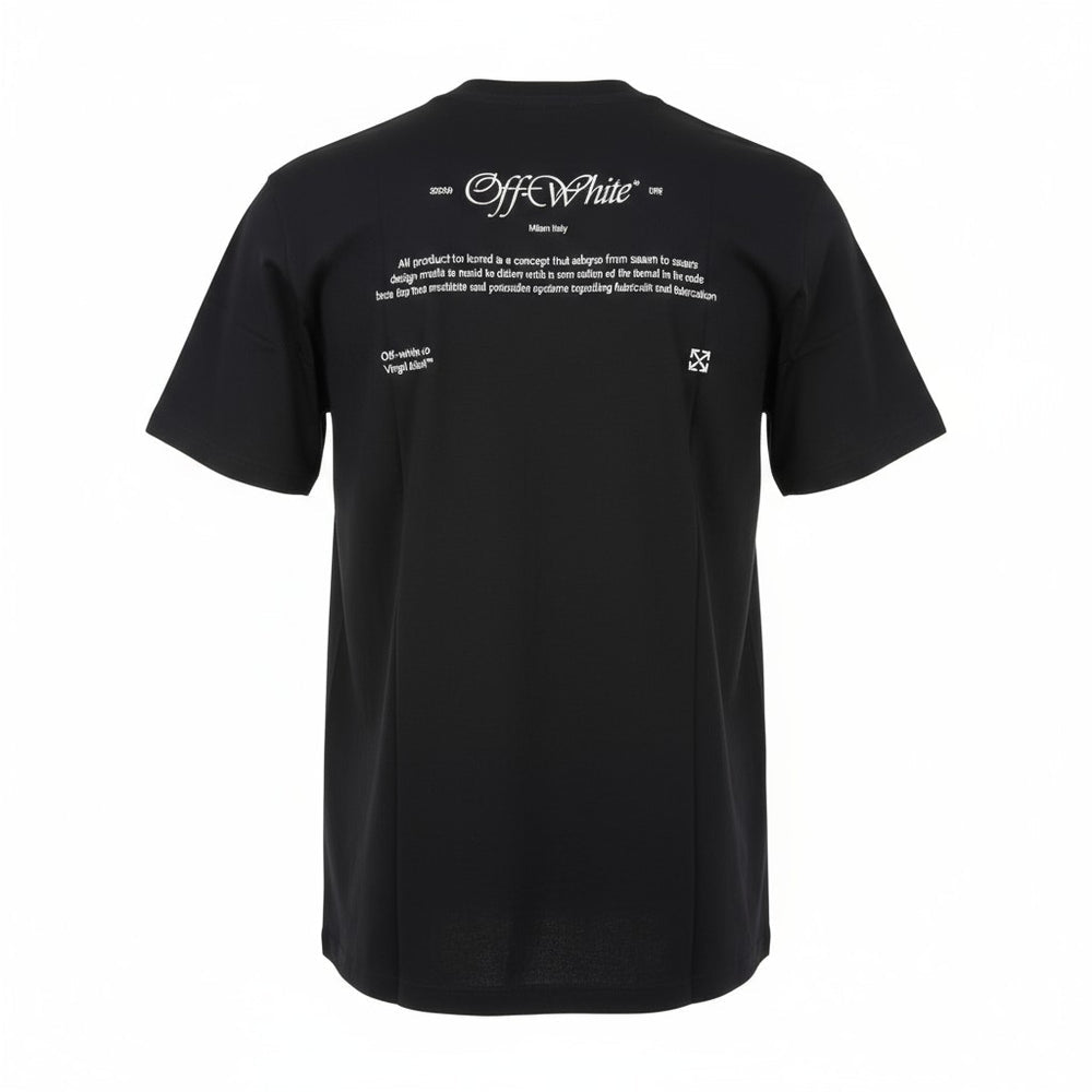Off-White Script Mary Skate Tee 'Black'