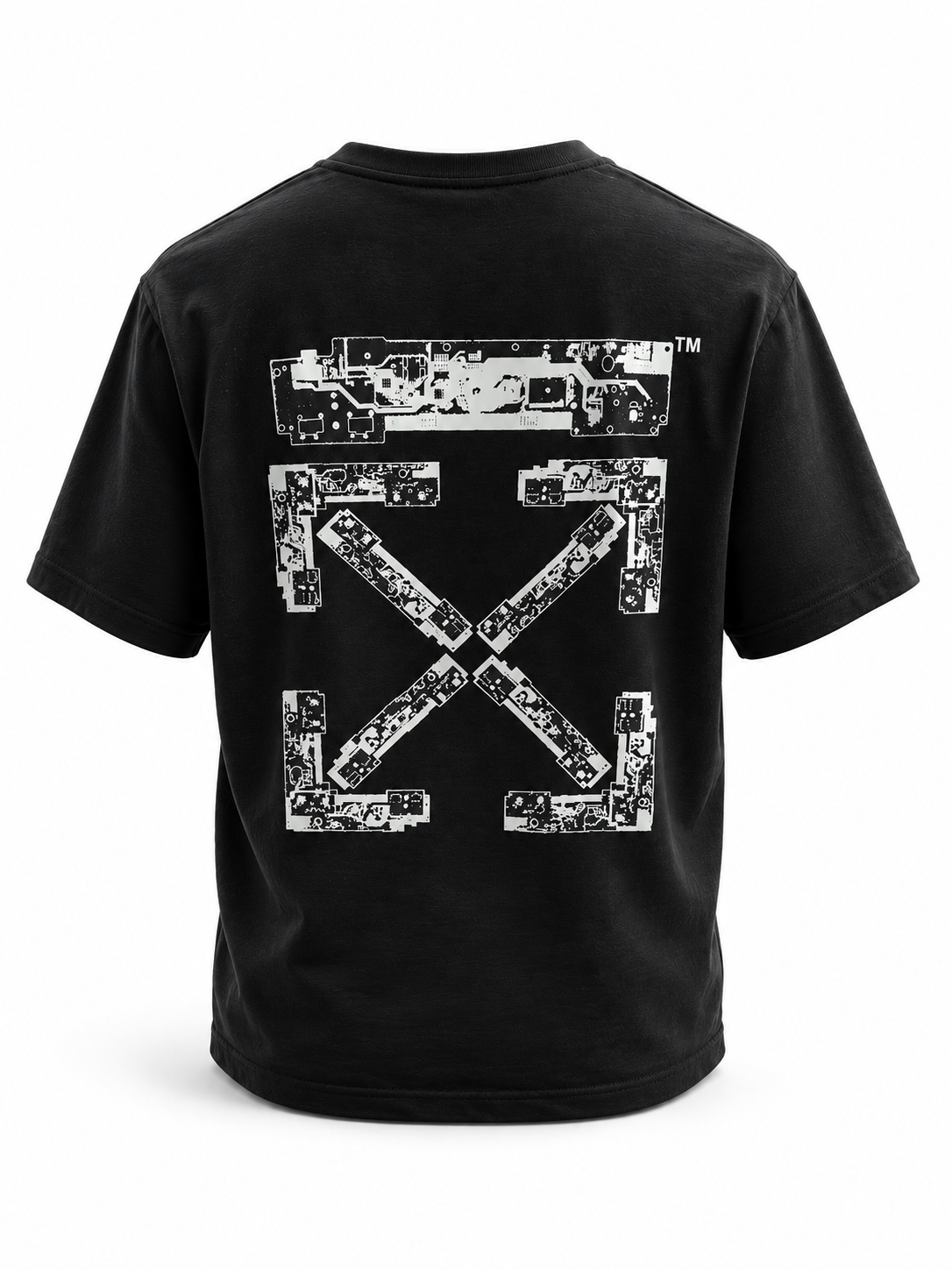 off white Mechanical Arrow Cross Unisex
