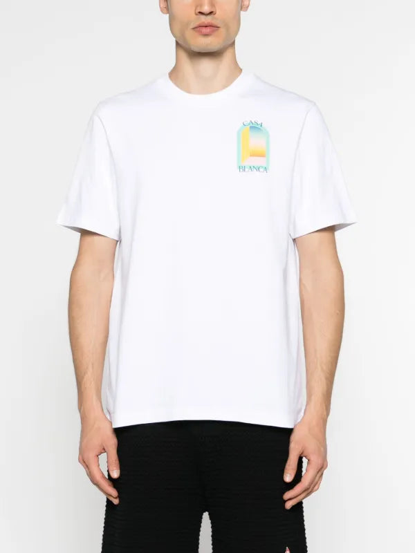 Casablanca
'Larch du Jour' cotton t-shirt