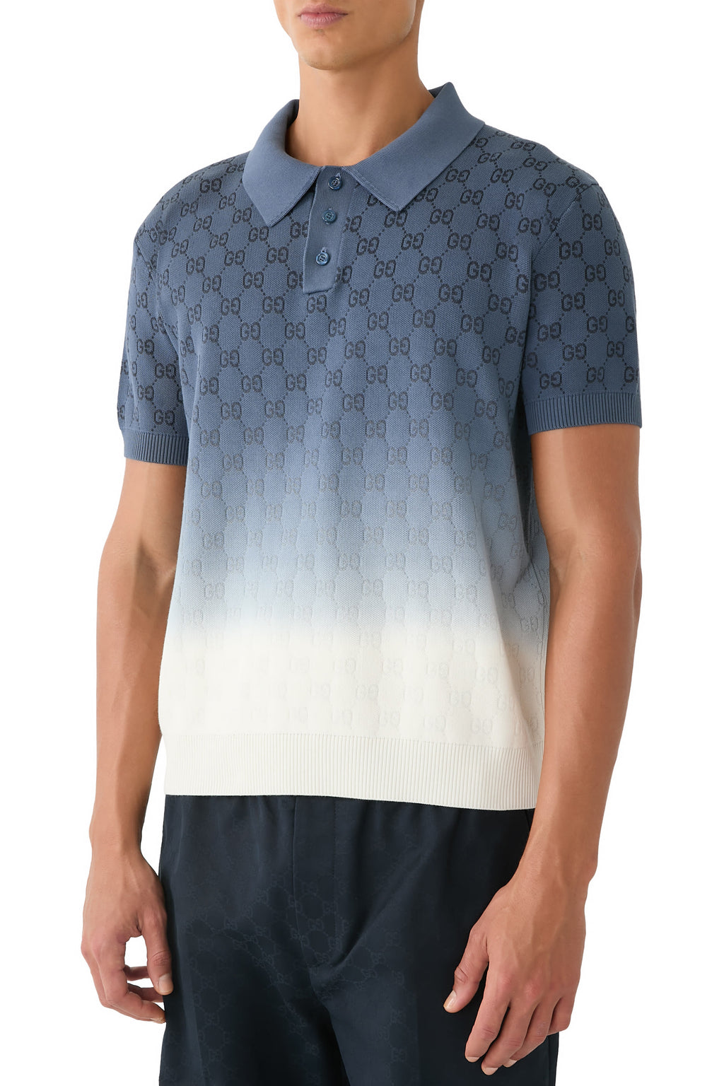 GucciGG Cotton Knit Jacquard outfit set