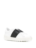 Vallentino - open design leather sneakers