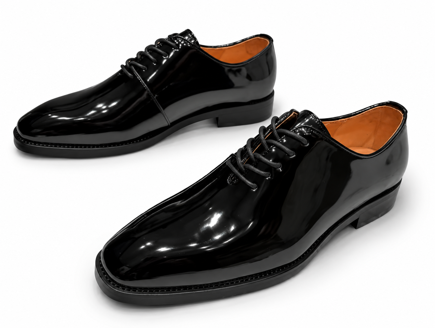 Christian Louboutin - Patent Leather Dress Shoes – Black