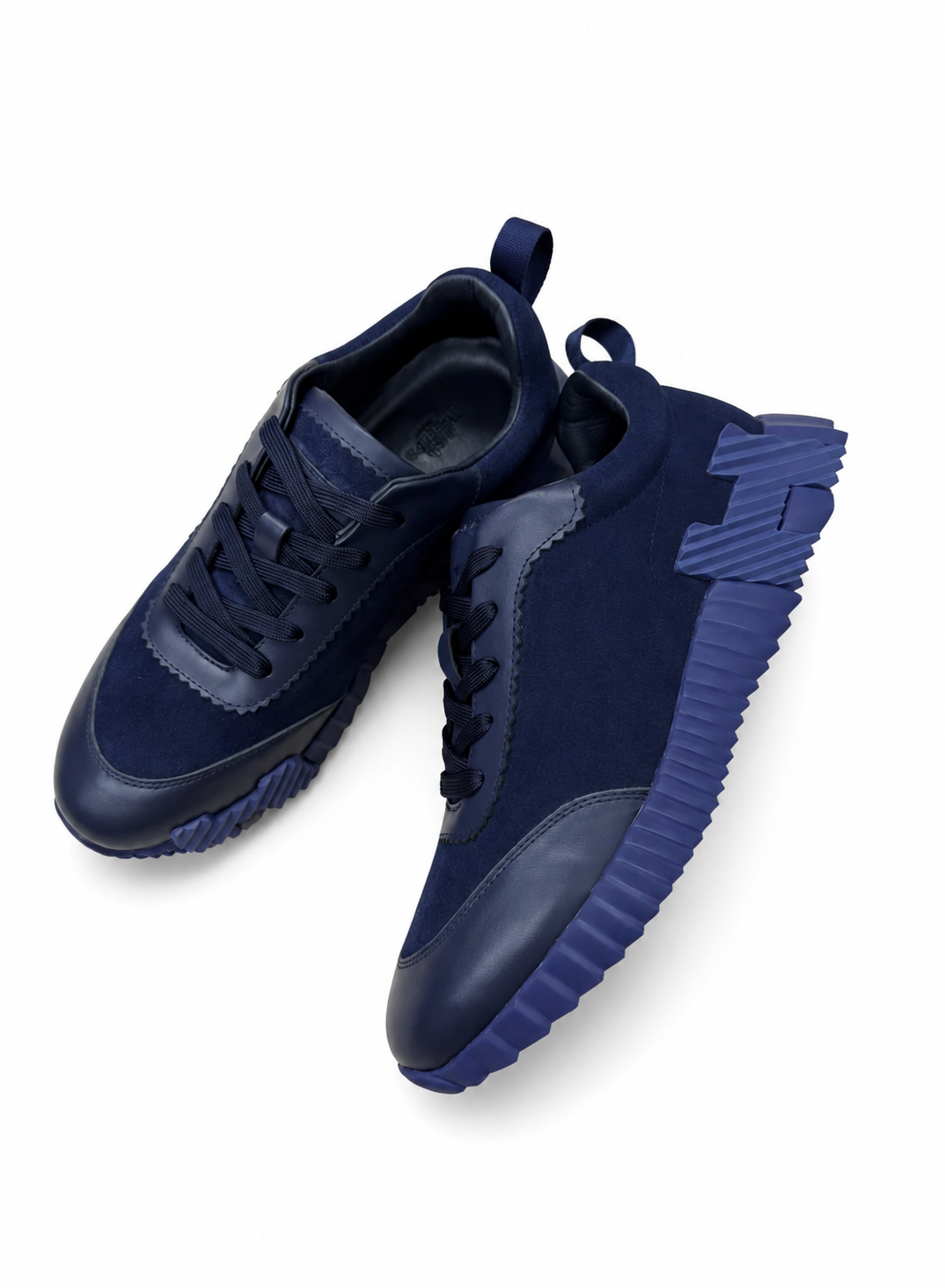 Navy Luxury Sneakers